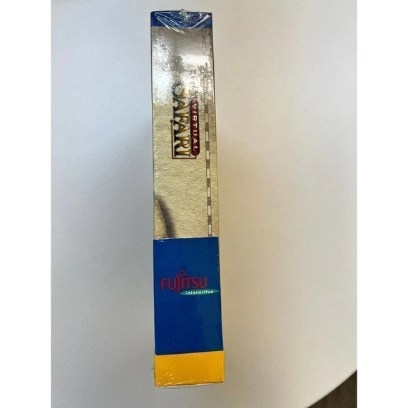 Vintage Survival Virtual Safari 1996 Fujitsu Interactive PC CD Windows 95 NEW - Picture 8 of 16